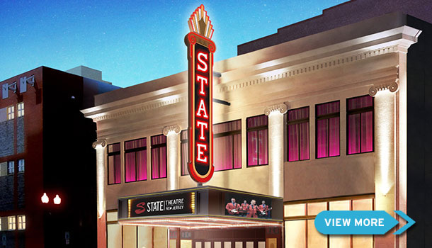 Rendering of new State Theatre blade marquee.