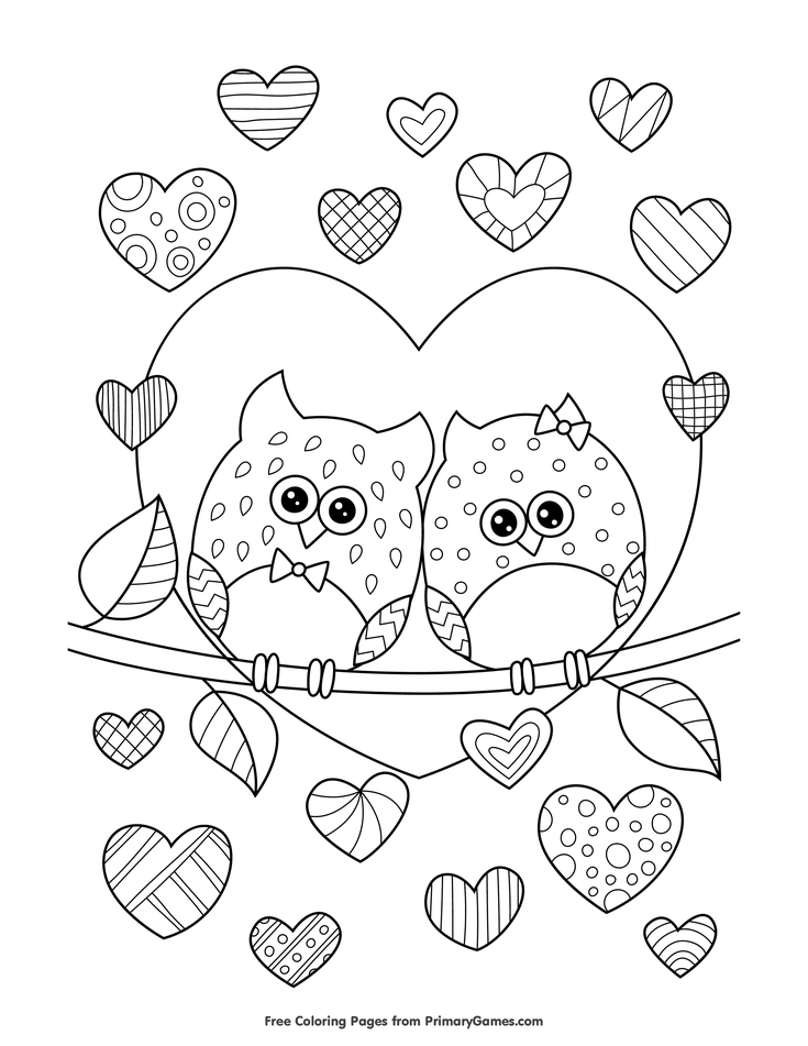 Owl Hearts